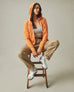Women's Lightweight Full Zip - Amber Glow